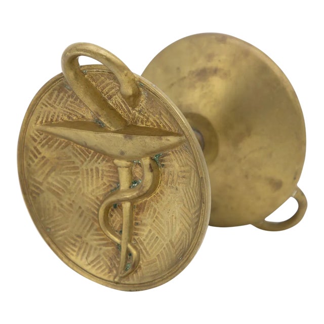 Brass Pharmacy Door Handle For Sale