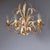Metal French Chandelier in the style of Coco Chanel, 1960s For Sale - Image 7 of 7