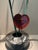 Striking handcrafted contemporary metal floral sculpture signed "K Johnson " and dated 2003 Featuring Bird of Paradise and...