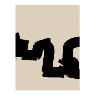 Contemporary Minimalist Abstract Lines Giclee Print For Sale