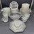 5 Pc Place Setting Octagon Clear Anchor Hocking Dinner, Salad, Bowl, Cup/Saucer For Sale - Image 10 of 12