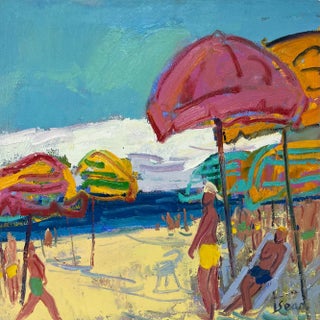 Impressionistic Seascape Original Oil Painting For Sale