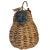 Vintage Large Wicker Rattan Woven Pear Rustic Decor Approximately 10" X 7" Weighs approximately 1 lb 10 oz Has some wear,...