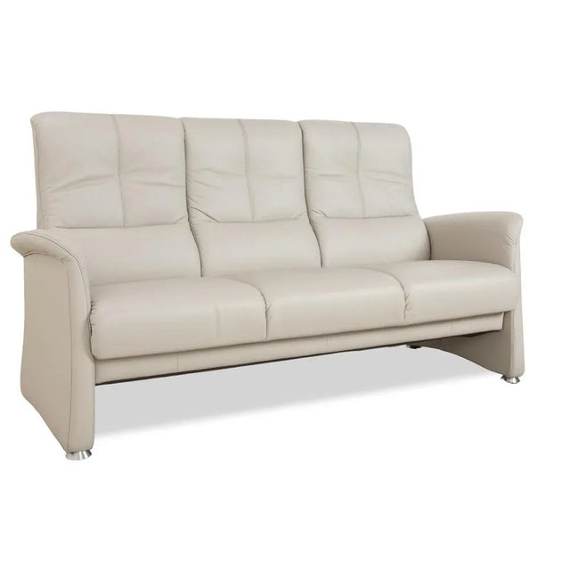 Model 6001 3-Seater Sofa in Grey Leather from Himolla For Sale - Image 11 of 11