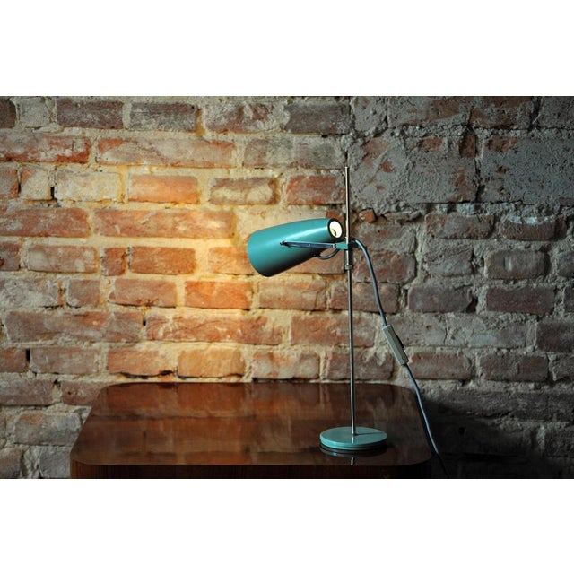 Mid-Century Table Lamp by J. Hůrka for Napako, Czech, 1950s For Sale - Image 3 of 11