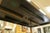 Modern Vintage 1970s Burlwood Style Brown Laminate Parsons Dining Table With Leaves For Sale - Image 3 of 7