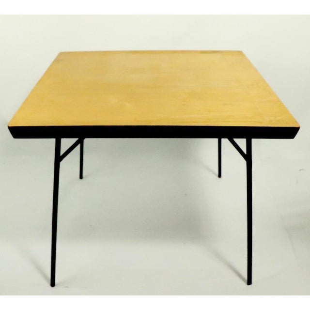 Mid Century Dinette Card Table & 4 Chairs by Cavalier For Sale - Image 12 of 12