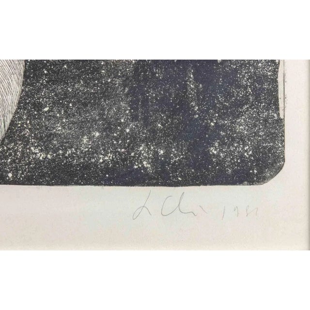 Contemporary Sandro Chia, Running Boy with Strange Fingers, Etching, 1981 For Sale - Image 3 of 6