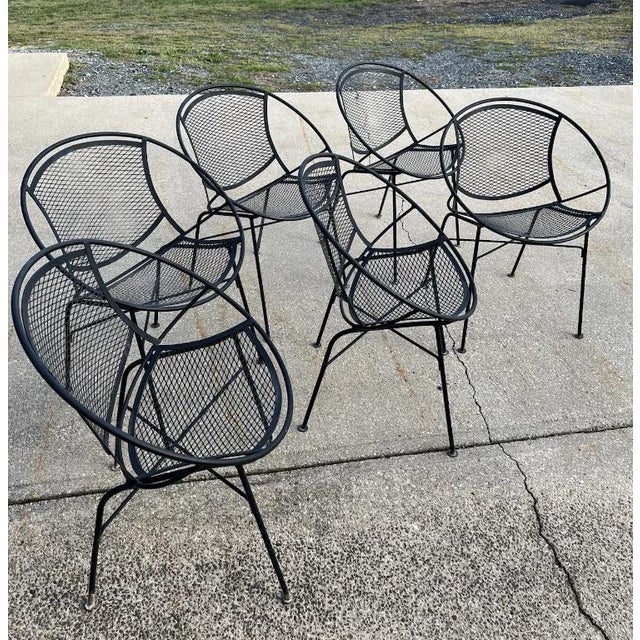 Tempestini for Salterini Radar Hoop Chairs - Set of 4 For Sale - Image 11 of 12