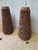Handcrafted Pili Nut Shells Table or Floor Lamps, USA, 2000s, Set of 2 For Sale - Image 3 of 17