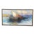 Sail Boat Painting - French Mid-20th Century Oil on Board Painting For Sale