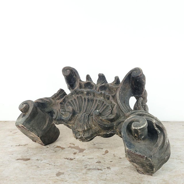 19th Century Steel Fragment in the Baroque Style, Italy For Sale In San Francisco - Image 6 of 7