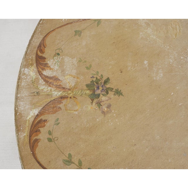 19th Century Venetian Painted Center Table With Scalloped Apron For Sale - Image 11 of 18