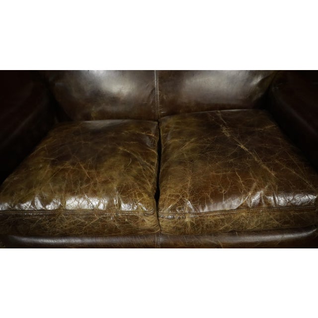 Halo Sofa in Tan Leather from Timothy Oulton, 2010s For Sale - Image 9 of 14