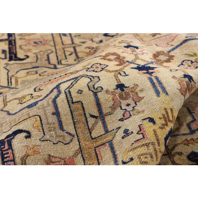 Antique Persian Tabriz Rug, 09'01 X 11'05 For Sale In Dallas - Image 6 of 10