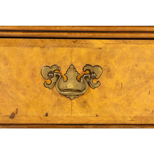 Double Dome Walnut Yew and Oak Secretaire For Sale - Image 3 of 10