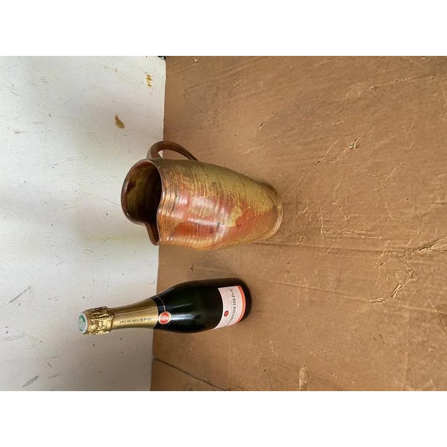 Brown Stoneware Jug, France, 1960s For Sale - Image 10 of 11