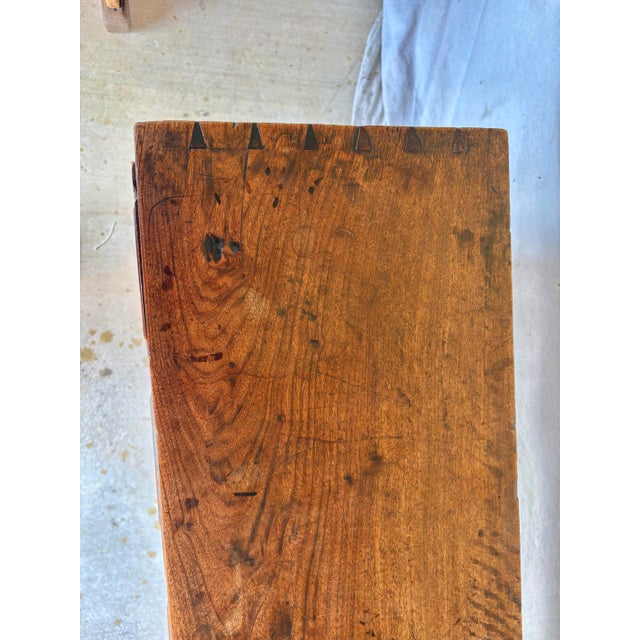 18th Century Spanish Walnut and Iron Three Drawer Console Table For Sale - Image 12 of 15
