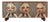 "The Witness of Three" Limited-Edition Hand Painted Credenza For Sale