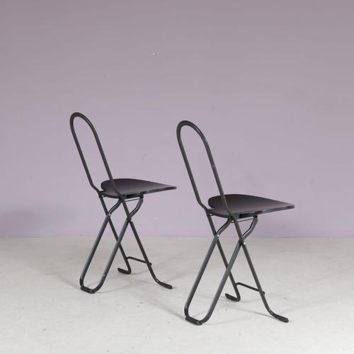 Dafne Folding Chair by Gastone Rinaldi for FlyLine, Italy, 1980s For Sale - Image 5 of 17