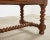 French Louis XIII Style Oak Barley Twist Trestle Dining Table For Sale - Image 9 of 13