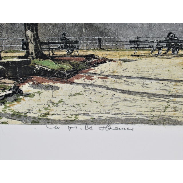 Mid 20th Century Tana Kasimir Hoernes, Heidelberg Terrace, Germany, Circa 1930 For Sale - Image 5 of 6