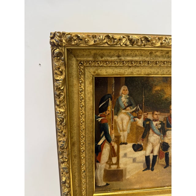 After Nicolas Gosse (1787–1878) Napoleon I Receiving Queen Louise of Prussia For Sale In Providence - Image 6 of 8