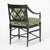 Late 20th Century Regency Style Black Lacquered Armchair by Burton Ching For Sale - Image 5 of 6