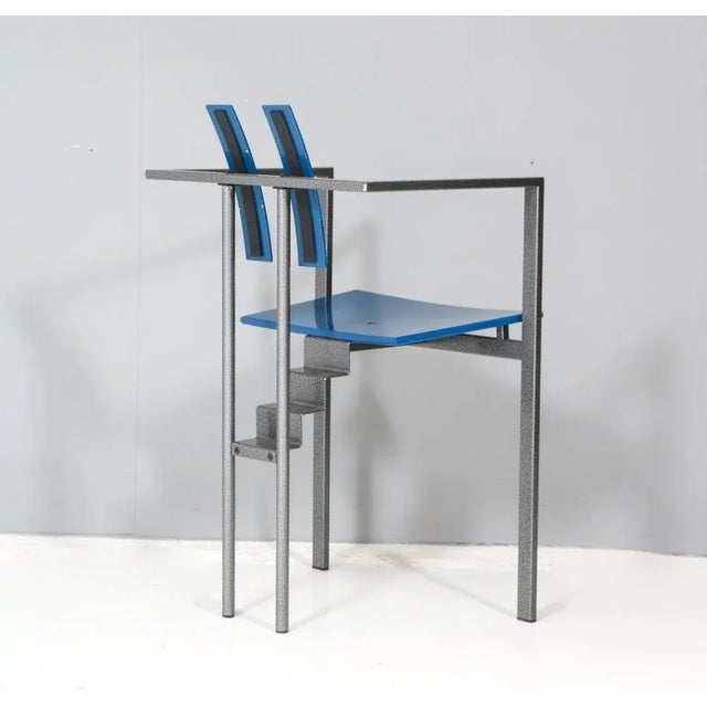 Wood Postmodern Trix Armchair by Karl Friedrich Förster for KKF, 1980s For Sale - Image 7 of 9