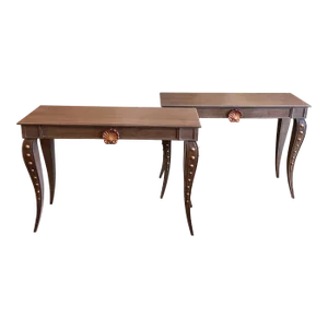 Pair of Justin Van Breda Alice Console Tables