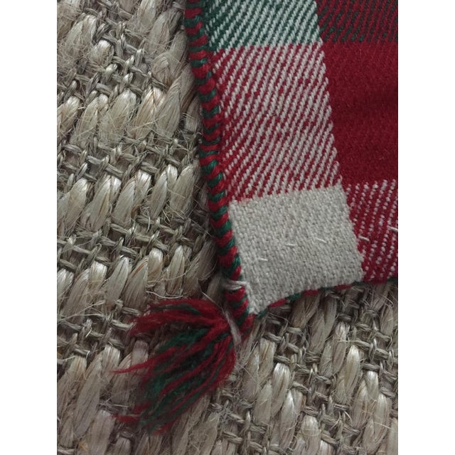1940s Wedding Blanket Vintage Persian Qashqai For Sale - Image 10 of 13