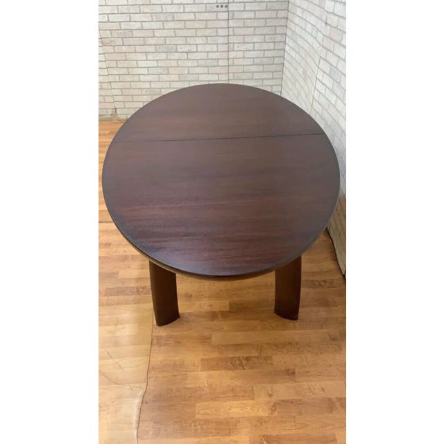 Wood Mid Century Modern Skovby Rosewood Oval Dining Table For Sale - Image 7 of 10