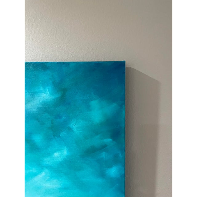 Anatomy of a Swimming Pool No. 1 Oil Painting on Canvas by Kory Alexander For Sale - Image 4 of 8