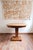 A French Art Deco pedestal table in ash, made in the 1930s. The circular top has a softly rounded edge and rests on a...