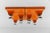 Mid-Century Modern Mid-Century Modern Orange Ceramic Wall Lights from Waldi, 1960s, Set of 8 For Sale - Image 3 of 18