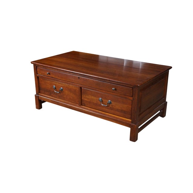 This vintage Lexington Furniture Bob Timberlake Collection Coffee Table is a premium piece of American craftsmanship...