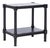 Rafiki Rectangle Accent Table in Black For Sale In Philadelphia - Image 6 of 8