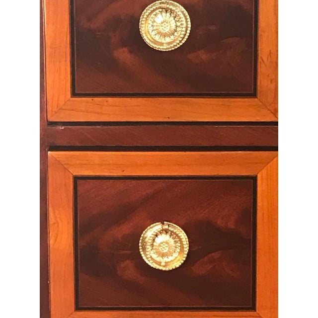 Louis XVI French Mahogany Chest of Drawers, 1780 For Sale - Image 9 of 13