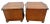 1960s Lane Furniture Cabinets, Side Tables Set, Rustic Spanish Revival, Mediterranean, 2 Pieces For Sale In Palm Springs - Image 6 of 12