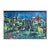 Cityscape Oil Painting, Mid-Century Modern, Signed, Nerfin, 1950s For Sale