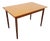 Vintage Scandinavian Style Rectangular Dining Table in Teak and Melamine, 1950s-1960s For Sale