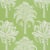 Schumacher Grand Palms Fabric in Leaf For Sale