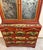Brown Venetian Louis XV Style Lacquered Wood Bookcase For Sale - Image 8 of 13