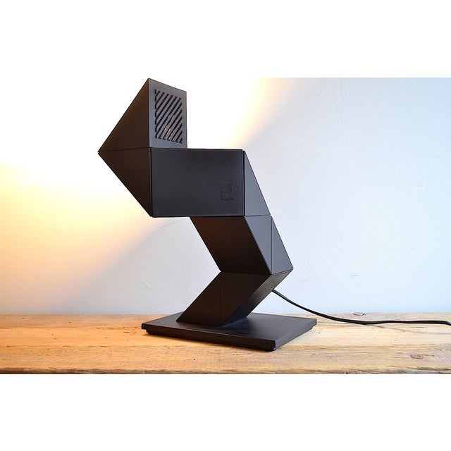 Zig Zag Table Lamp by Shui LD Chan for Brilliant Leuchten, 1980s For Sale - Image 9 of 16