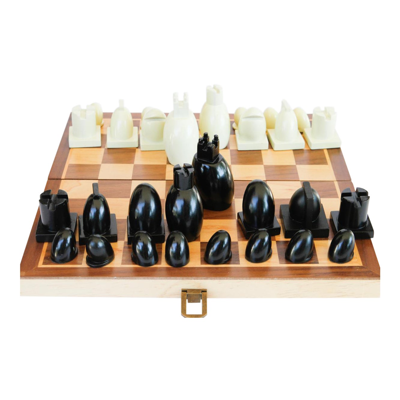 Famed Architect Michael Graves Modern Chess Set 32 Pieces Plus Board Chairish