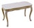 Coffee Table in Dove Gray Wood For Sale