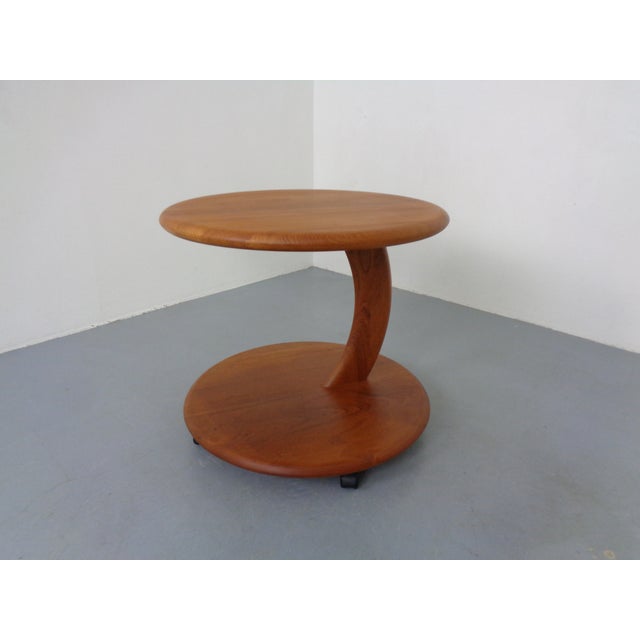 Wood Teak Serving Trolley, Denmark, 1970s For Sale - Image 7 of 16