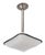 Art Deco Style Square Glass Pendant Lamp For Sale