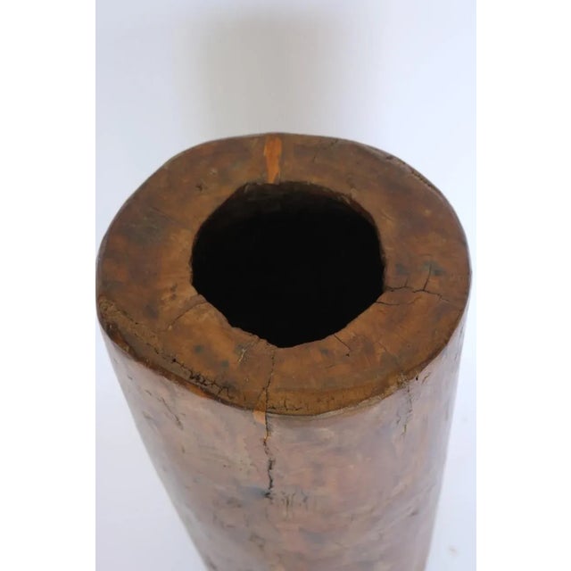 1900s Naga Land Wooden Grinder From India For Sale - Image 4 of 7