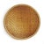 Javanese bamboo hand woven round basket with attractive two-tone natural fibers. Many uses from storage to display. Each...
